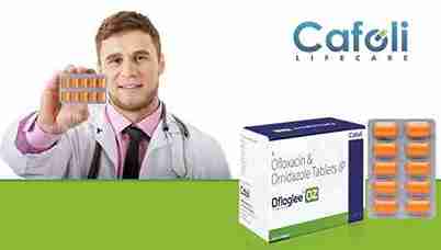 Ofloglee OZ Tablet at best price in Antibiotic Franchise for Bacterial Infection Treatment.